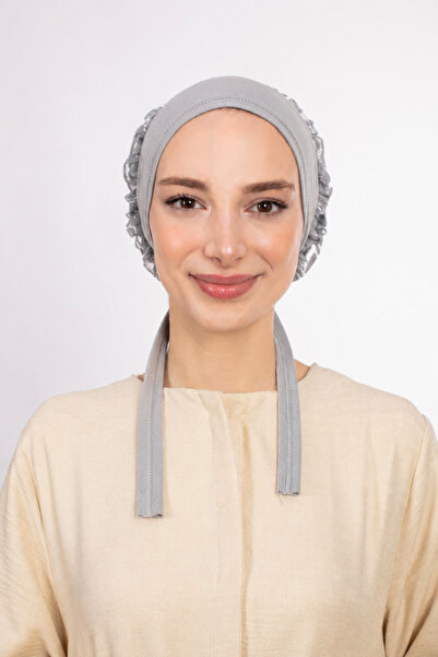 özlenmoda DİKİŞLİ FIRFIRLI PENYE BONE