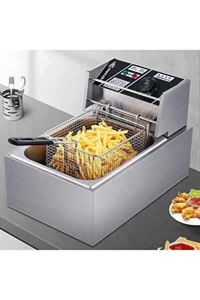 Generic Electric Deep Fryer, 6.3QT/6L Stainless Steel Professional Commercial...