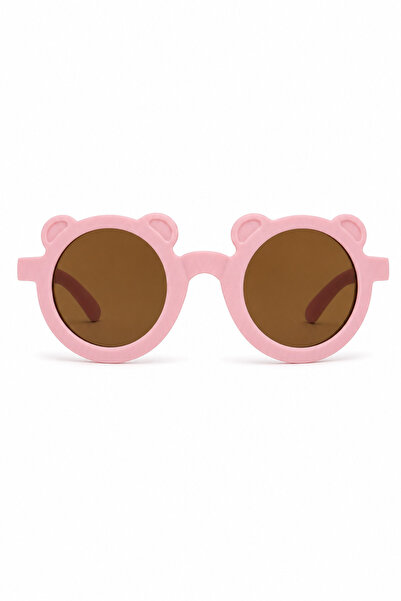 Jack Ferrero Children's Pink Teddy Bear Ear Sunglasses Uv Protection Cute Design