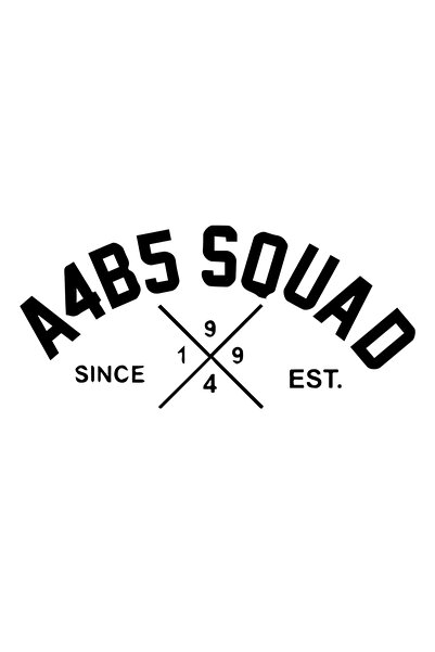 Amo-Stickers Sticker Audi A4B5 SQUAD NEW 2025 40cm Negru