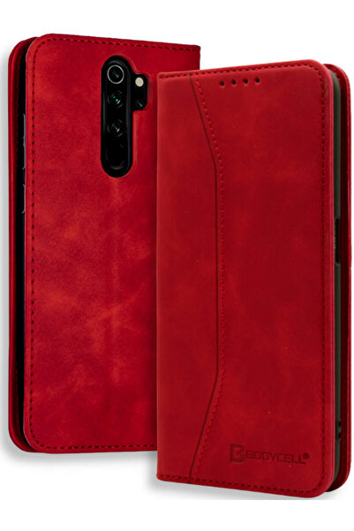 Bodycell Θήκη - Πορτοφόλι Xiaomi Redmi Note 8 Pro - Red