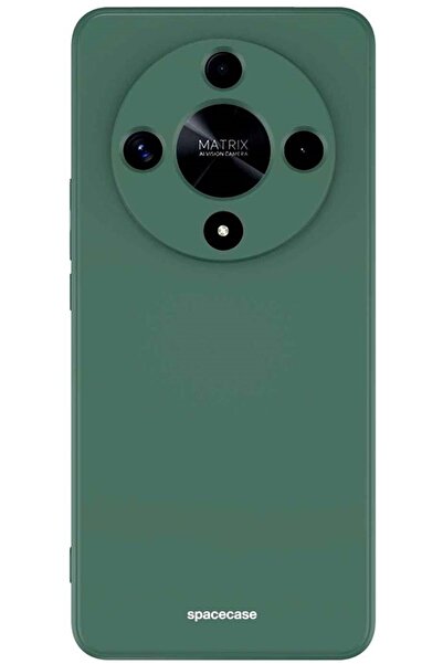 spacecase Θήκη Σιλικόνης - Honor Magic6 Lite - Silicone Case - Dark Green