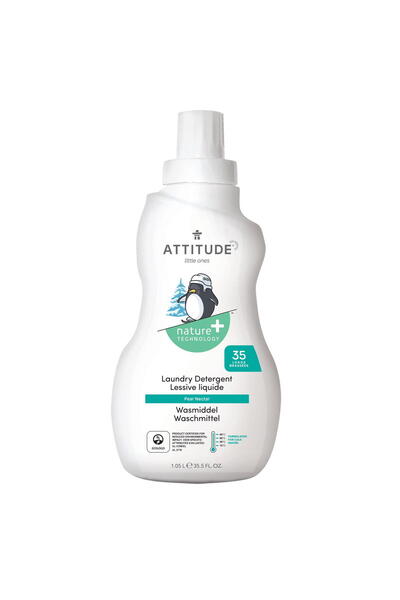 Attitude Detergent Lichid Hipoalergenic cu Aroma de Nectar de Pere pentru Ruf...