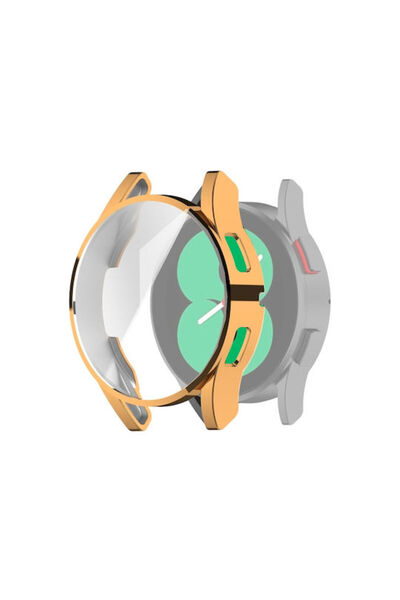 OEM Θήκη σιλικόνης σε ροζ χρυσό χρώμα για Galaxy Watch 4 40mm