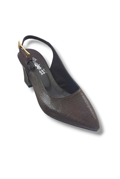 Cakgo Desire 3101-26 Shiny Printed Nubuck Nickel-Plated Thick Heel Women's Sh...