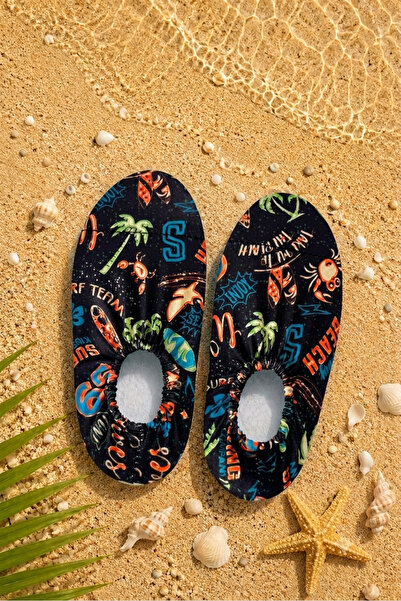 pufien Talpă anti-alunecare Pantofi de mare pentru copii Cizme de piscină pen...
