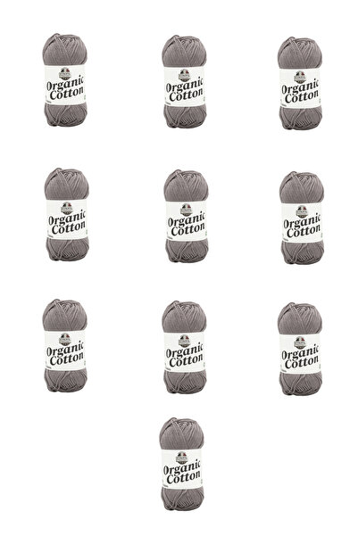 Etrofil 10 Pieces of Organic Cotton (79212) Light Gray 100% Organic Cotton Am...