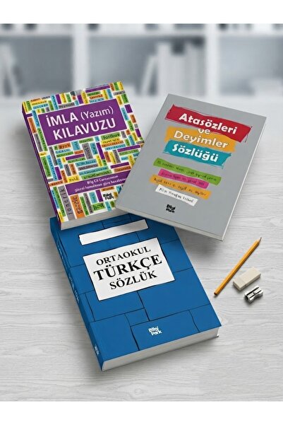 Timaş Çocuk ORTAOKUL Türkçe Sözlük,Atasözleri ve Deyimler Sözlüğü,(İmla) Yazı...