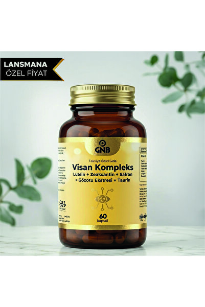 GNB Visan Kompleks Lutein + Zeaksantin + Safran+ Gözotu Ekstresi + Taurin İçe...