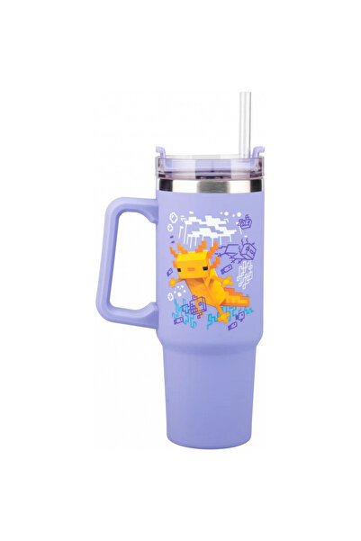 Paladone Products Termos de calatorie Paladone: Minecraft - Purple 900ml Mult...