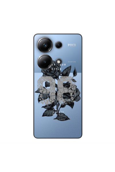 Other Xiaomi Poco M6 Pro 4G Flower 98 Transparent Silicone TPU Θήκη