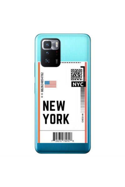 Other Xiaomi Poco X3 GT New York NYC Transparent Silicone TPU Θήκη