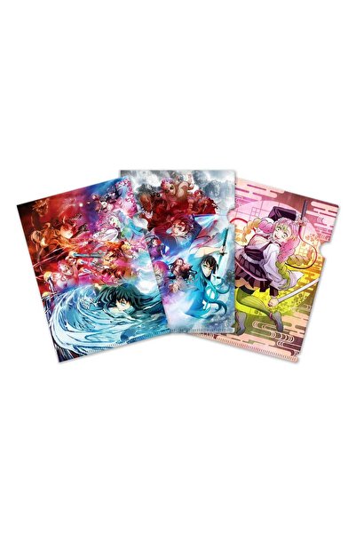 Sakami merchandise Dosar transparent Demon Slayer: Kimetsu no Yaiba, 3 buc. A4