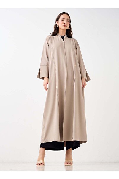 Azria Fashion Beige Abaya - HM