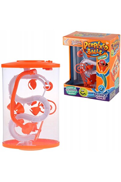 Trifox Labirint 3D cu bile, Trifox, plastic, multicolor, pentru copii 3 ani+