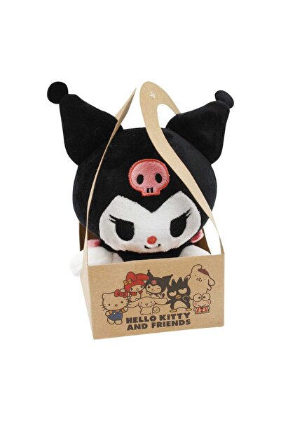 OEM Figurina plus cu licenta Sanrio, Kuromi, 14 cm, multicolor