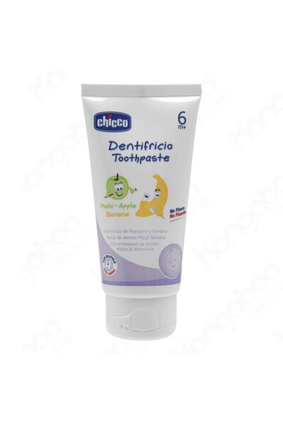Chicco Pastă de dinți Măr-Banană cu Xilitol (50ml) 6m+