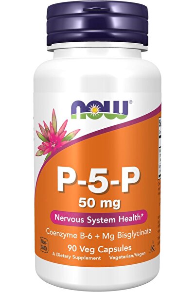 Now Foods, P-5-P, 90 Vegan Capsules Usa Menşeii DaphneLabs