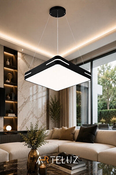 ARTELUZ KARE MODEL MODERN SARKIT AVİZE (70X70 CM)