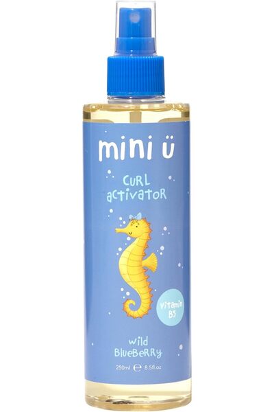 MINI-U ميني يو وايلد بلوبري كيرل أكتيفيتور للشعر المجعد - بخاخ شعر للأطفال بر...