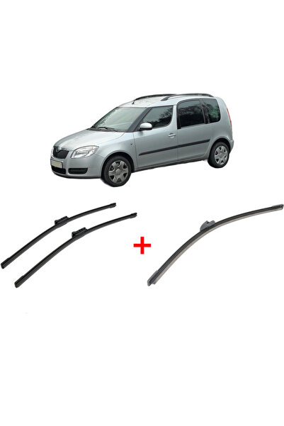 Bosch Σετ 3 υαλοκαθαριστήρων SKODA ROOMSTER Praktik (5J) από το 2007 - 2015, ...