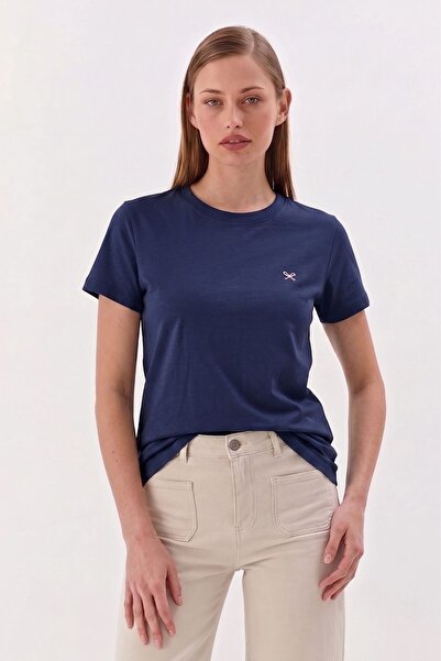 Shopping Shop Ribbon embroidered t-shirt laci