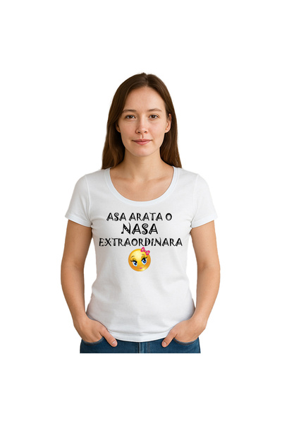 OEM Tricou dama Nasa extraordinara , 100%bumbac