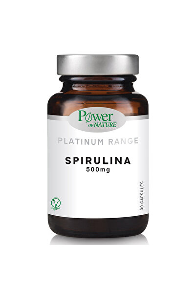 Power Health Πλατινένια Σειρά Σπιρουλίνα 500 mg 30 Κάψουλες