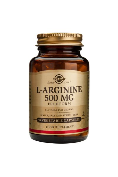 Solgar L-Αργινίνη 500 mg 50 Κάψουλες