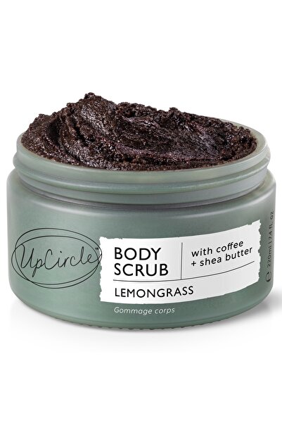 UpCircle ÖDÜLLÜ ÜRÜN-Limon Otu Özlü Kahve Bazlı Vücut Peelingi 220 ml - Deniz...