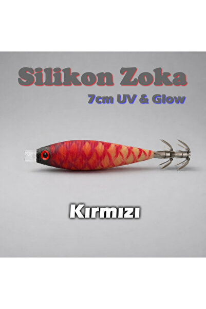 7cm Silikon Kalamar Zokası Pul Seri