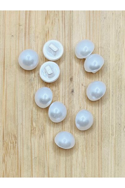 Öztürk Tuhafiye Buton de lux din plastic cu perle, cu prindere inferioară, de...