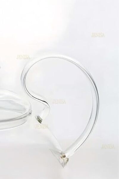 Yıldızan Ohbe Express Store Borosilicate Glass 1L Teapot – with Strainer, Hea...