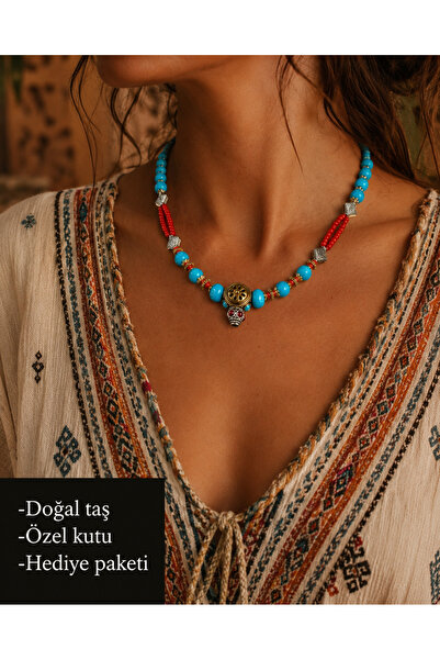 HER ŞEY NOTA www.herseynota.com Authentic Isolde & Zephira Turquoise Beaded H...