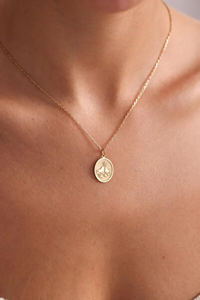 N!da Jewelry 925 Ayar Gümüş Çift Kuşlar Kolye