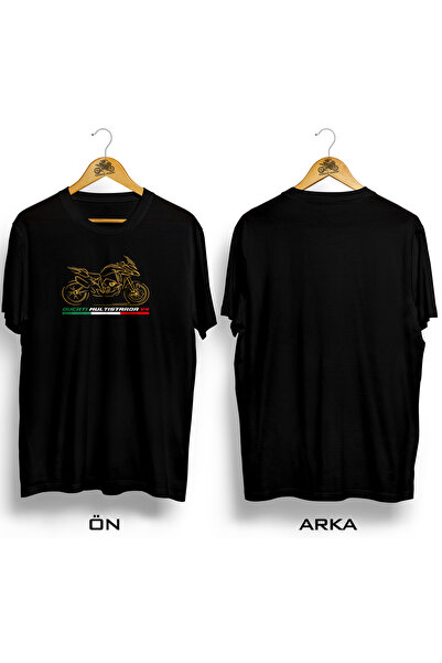 Turkish Riders Multistrada Ducati V4 / 100% Cotton 24/1 Fabric Premium Black ...