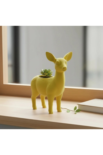 OEM Ghiveci decorativ Caprioara pentru plante mici, imprimat 3D