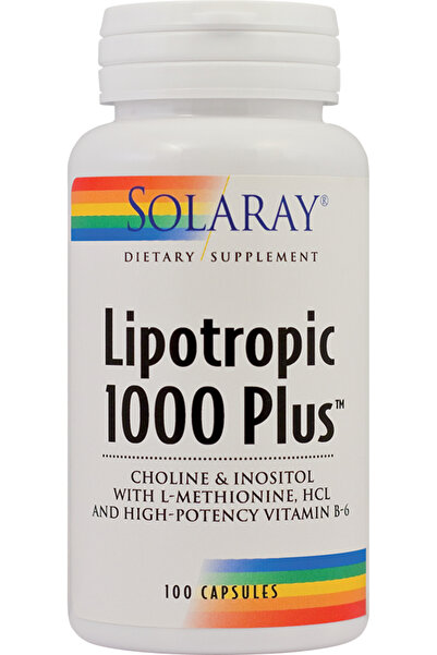 Solaray Lipotropic 1000 Plus 100cps Secom,