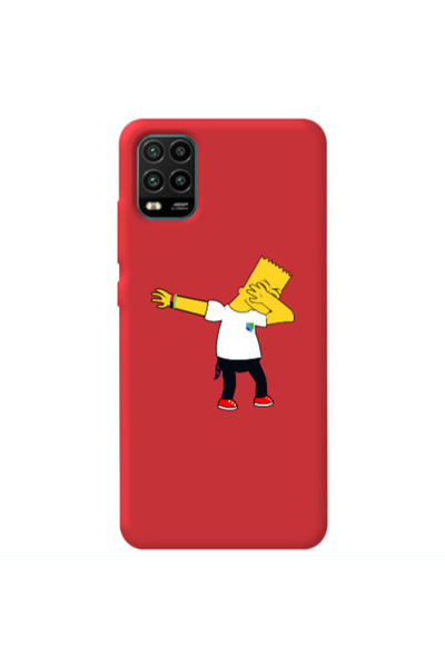 Other Xiaomi Mi 10 Lite Simpsons2 Red Colored Silicone TPU Θήκη