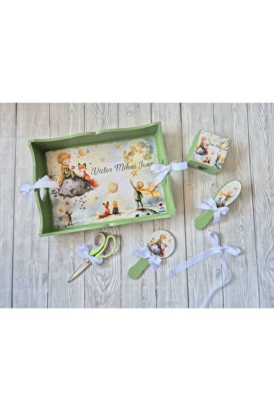 MILUNA Set personalizat tavita pentru mot - Set 1 an Micul Print