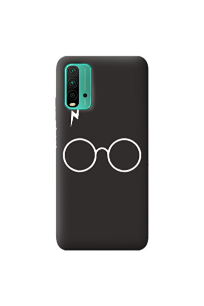 Other Xiaomi Poco M3 glasses Black Colored Silicone TPU Θήκη
