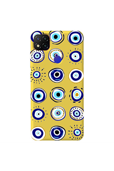 Other Xiaomi Redmi 9c Beads Yellow Colored Silicone TPU Θήκη