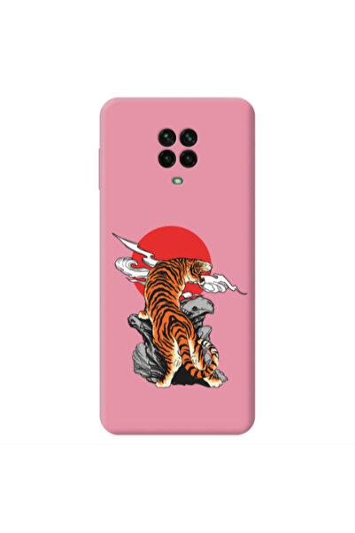 Other Xiaomi Redmi Note 9 Pro Angry Gorilla Pink Colored Silicone TPU Θήκη