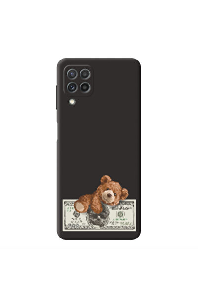 Other Samsung A22 4G Money Style Black Colored Silicone TPU Θήκη