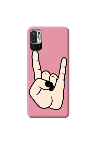 Other Xiaomi Redmi Note 10 Pro 5G Rock Pink Colored Silicone TPU Θήκη