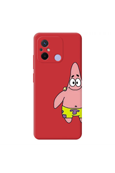 Other Xiaomi Redmi 12C Spong 1 Red Colored Silicone TPU Θήκη