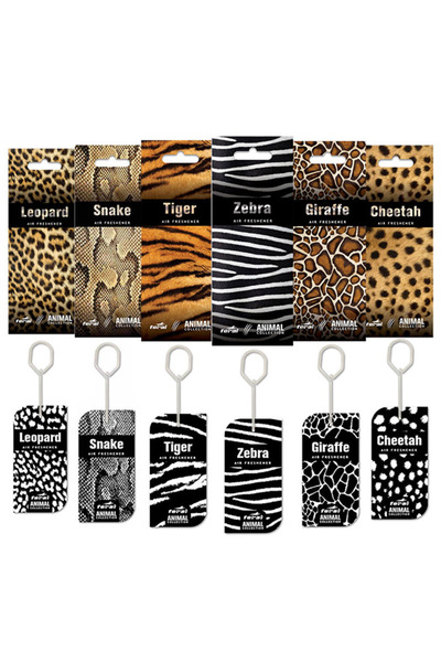 OEM Σετ Αρωματικών Αυτοκινήτου Feral Animal Collection 6 Τεμάχια