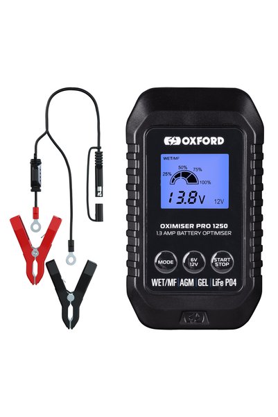 Oxford Oximiser Pro 1250 – Έξυπνος Φορτιστής & Συντηρητής Μπαταριών 6V/12V με...