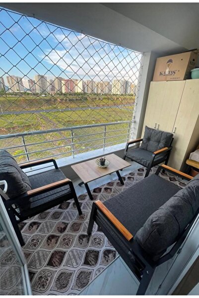 HOUSELAB Bahçe Mobilyası 2+1+1+Masa