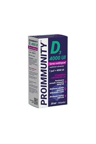 Fiterman Pharma PROIMMUNITY D 3 4000 UI spray sublingual x 20 ml